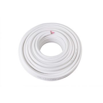 CUIVRE 1/4-3/8&quot; PRE-ISOLE 20m