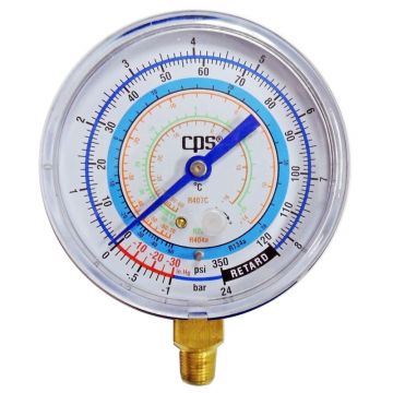 CPS MANO. 80mm BP R134A/R404A/R22/R407C